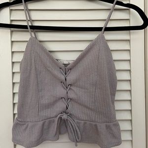 Cropped tank top
